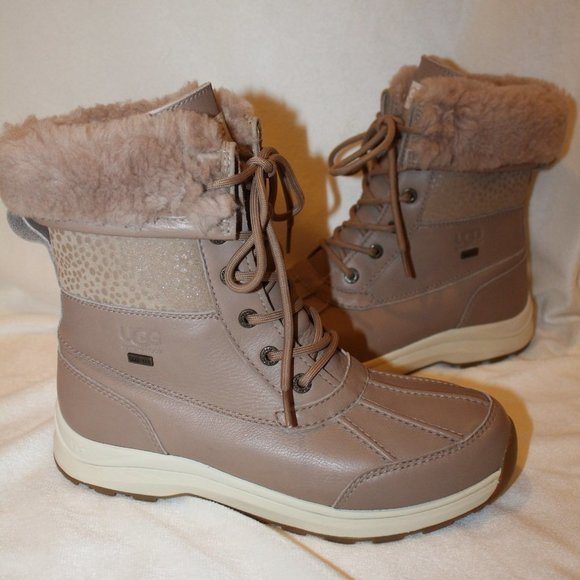 UGG Shoes - NEW ADIRONDACK III‎ WOMEN'S WINTER SNOW LEATHER SHEARLING BOOTS TAN